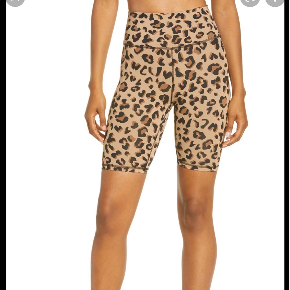 IVL Collective cheetah biker shorts, size 6, brand new